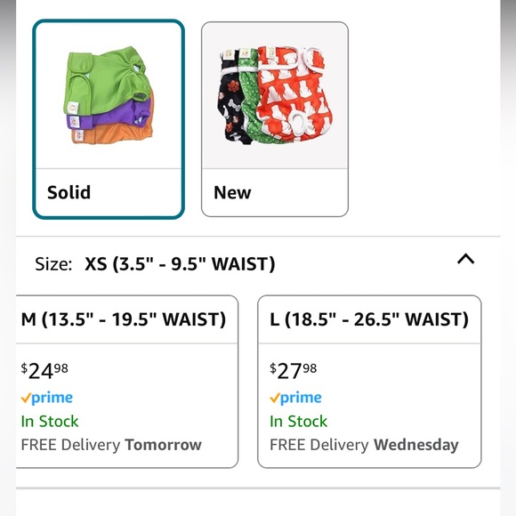 VGUC Dog Diapers Reusable - Picture 6 of 6